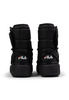 Fila Superbubble Boot, schwarze, isolierte Sport-Winterstiefel für Damen