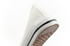 Lee Cooper Damen-Sneaker, weiße Slip-On-Ballerinas