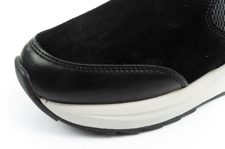 Scholl Beverly Bootie Damenstiefeletten aus schwarzem Leder