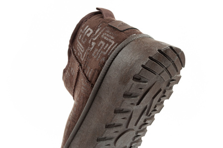 Lee Cooper Damen Winter Schneestiefel Modische Fellgefütterte Stiefeletten Dunkelbraun