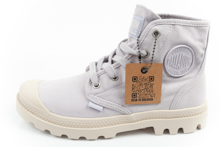 Palladium Pampa Hi Damen-Sneaker, lila Stiefeletten