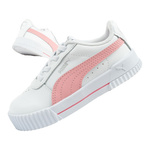 Puma Carina L Sportschuhe Sneakers Kinder weiß bequem leicht