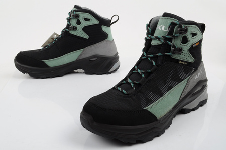 Aku Damen-Wanderschuhe Adapta Gore-Tex Leder, Schwarz/Grün