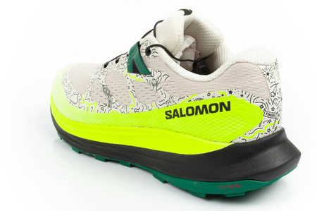 Salomon Ultra Glide Sportschuhe [473074] Beige, Gelb, Grün.