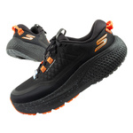 Skechers Go Run Supersonic Max Herren-Laufschuhe, Schwarz und Orange