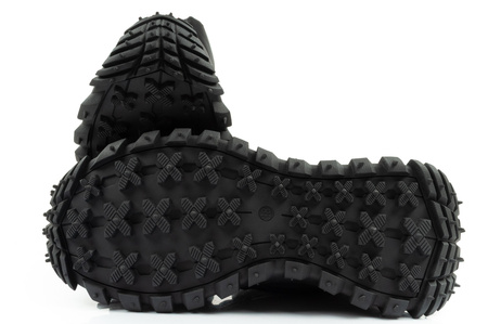 Lee Cooper Damen Winter-Wanderschuhe, Schwarz, Echtleder