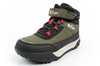 Lee Cooper Winter-Schneestiefel für Kinder, Klettverschluss-gefüttert, isoliert, modisches Khaki