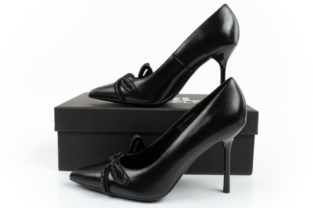 Karl Lagerfeld Sarabande Damenschuhe High Heels Naturleder schwarz [KL30919M 1M0]