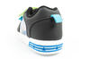 Leomil Sonic Leichte Kinder-Sneaker mit Klettverschluss, Schwarz