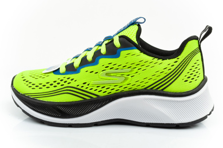 Skechers Elite Sport-Push-Pace [403951L/YLBK] Kinder-Sportschuhe, Grün.