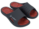 Rider Bay XIV AD Herren-Sport-Flip-Flops, bequeme graue Hausschuhe