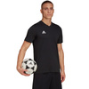 Herren T-Shirt Adidas Entrada 22 [HC0448] Sport T-Shirt, Baumwolle, schwarz.