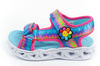 Skechers Kindersandalen [302675L/MLT] LED-Schuhe, mehrfarbig.