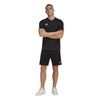 Herren T-Shirt Adidas Entrada 22 [HC0448] Sport T-Shirt, Baumwolle, schwarz.