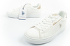 U.S. Polo Assn. Damen-Sneaker, modisch, bequem, weiß