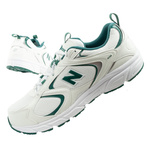 New Balance Herren-Sportschuhe, robust, modisch, weiß und grün
