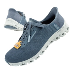 Skechers Glide-Step Wasserdichte Damen Sportschuhe [104571/SLT] Slip-Ins, Blau.