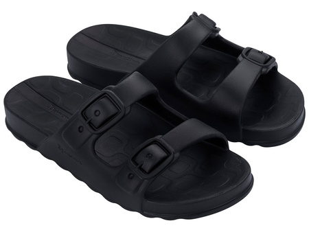 Ipanema Duo Day Damen-Flip-Flops, modisch und bequem, Schwarz