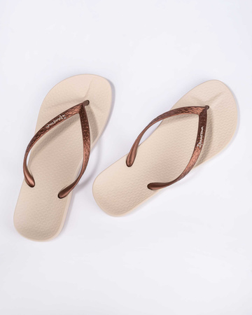 Damen Flip-Flops Ipanema Anatomica Tan Fem [81030 AG183], beige.