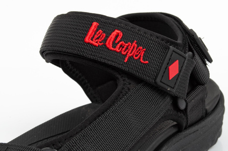 Lee Cooper Damensandalen [LCW-24-34-2615L], schwarz.