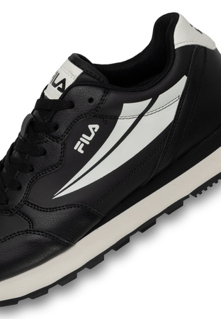 Fila Hypert P Herren-Sneaker, modisch, bequem, leicht, Schwarz, Weiß