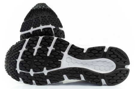 New Balance Herren-Sportschuhe, strapazierfähig, modisch, Weiß und Silber