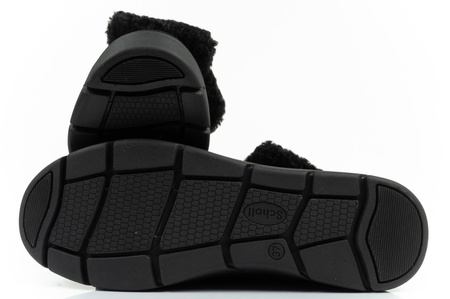 Scholl Stelvio Damen Sportschuhe, Stiefeletten [F302321004] isoliert, schwarz.