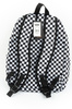Vans Old Skool Check Schulrucksack, Sportlich, Klassisch, Urban, 22L, Schwarz-Weiß