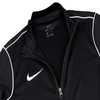 Nike Herren Sports Park Jacke mit Reißverschluss, Schwarz, fürs Training