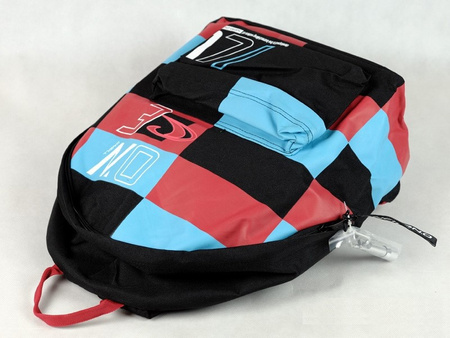 O'NEILL Pure Yellow Schulrucksack [054002 1500], Rot, Schwarz und Blau.