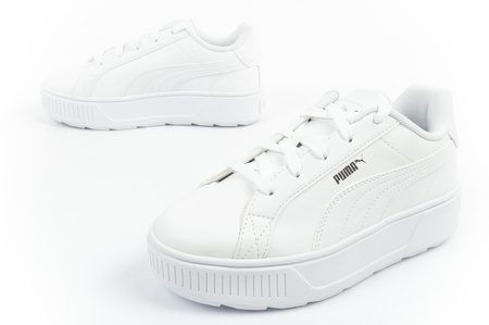 Puma Karmen Sportschuhe Sneakers Kinder weiß Plateau