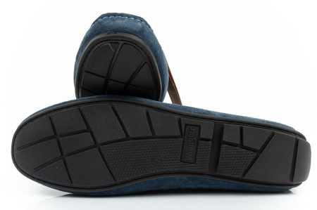 Wrangler Herrenschuhe, Maifield Wildleder-Loafer, Naturleder, Marineblau