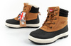 Lee Cooper Kinder- und Jugend-Schneestiefel [LCJ-24-01-2966L], braun.
