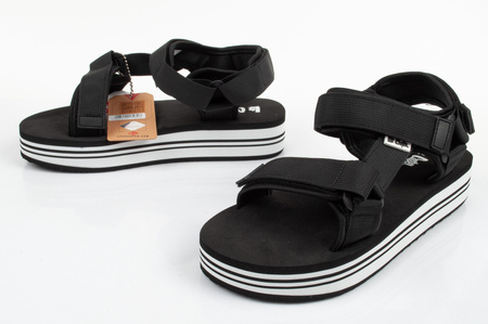 Lee Cooper Damensandalen [LCW-24-05-2753L], schwarz.