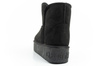 D. Franklin Damen-Winterstiefel, modische, pelzgefütterte, isolierte schwarze Stiefeletten