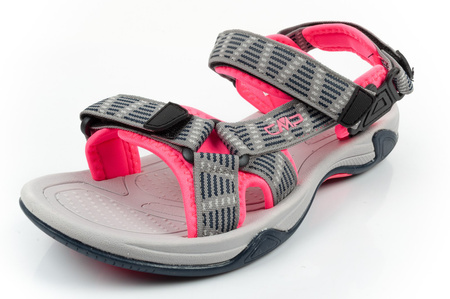 CMP Hamal Damen-Sandalen mit Klettverschluss und Trekkingsohle