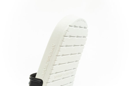 Emporio Armani Herrenhausschuhe [XVPS04 D850], weiß.