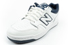 New Balance 480 Herren-Sneaker, Weiß, Marineblau, Modisches Leder