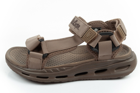 Lee Cooper Herren-Sandalen mit Klettverschluss für den Sommer, Hellgrün