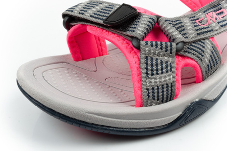 CMP Hamal Damen-Sandalen mit Klettverschluss und Trekkingsohle
