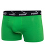 Puma Herren-Boxershorts im 2er-Pack, Grün-Grau, bequeme Baumwolle