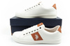 U.S. Polo Assn. Herren-Sneaker, modisch, weiß, bequem