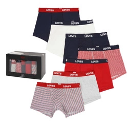 Levi's Herren Boxershort [701225625 004] 7er-Pack, mehrfarbig.