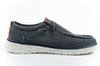 Wrangler Herrenschuhe, Makena Stone Mokassins, Blau, Modisches Marineblau