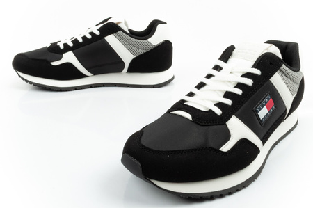 Tommy Hilfiger Herren-Sneaker TJM Runner Casual, Schwarz