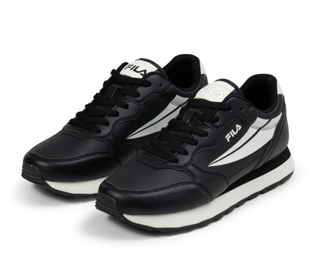 Fila Hypert P Herren-Sneaker, modisch, bequem, leicht, Schwarz, Weiß