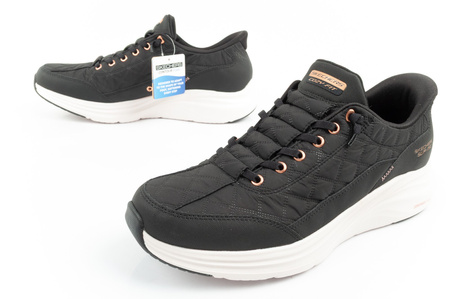 Skechers Contour Damen-Sneaker mit gestepptem Slip-In