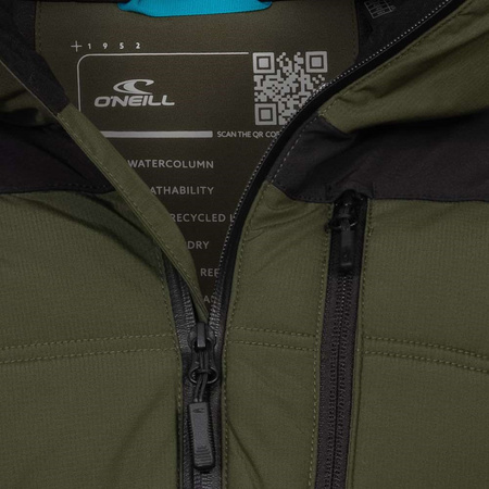 O'neill Igneous Herren Winterjacke [2500080-6058] Snowboard Ski 10K, grün.