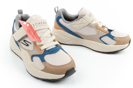 Skechers Nova Jogger Jungen-Sneaker mit Klettverschluss