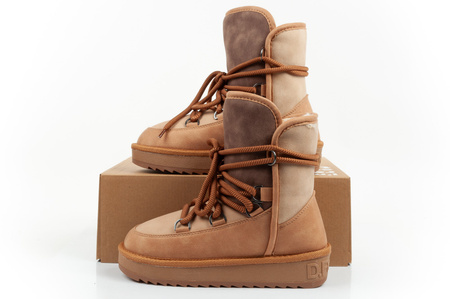 D.Franklin Damen-Winterschuhe [DFSH370013-SAND], braun.